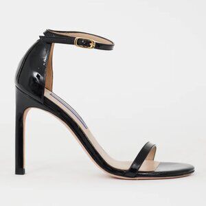 Stuart Weitzman Black Patent Leather Heels